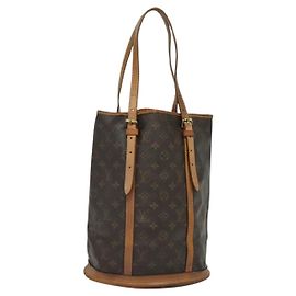 LOUIS VUITTON Bolsa de Ombro Monogram Bucket GM M42236 LV Auth 52335 Monograma