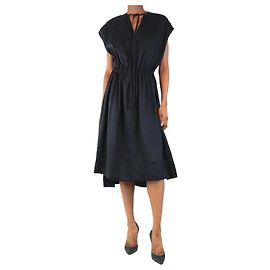 Joseph Schwarzes Ramie-Minikleid - Größe UK 6 Schwarz
