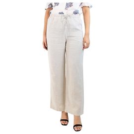 Reformation Beige Leinenhose - Größe S Andere