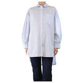 Simone Rocha Camicia a righe blu e bianca - taglia UK 10 Blu