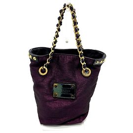 Louis Vuitton NeoNoe Double Gesture Tote Bag Black Purple