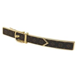 Accessorio per Capelli Barrette Loop Monogram Louis Vuitton Marrone