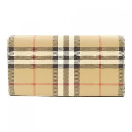 Portafoglio Lungo Beige Burberry Beige