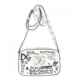 Sac à main noir et blanc Dolce & Gabbana Noir Blanc