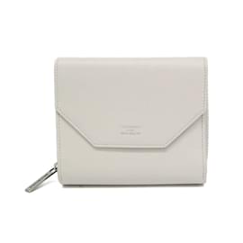 Balenciaga Envelope Compact Wallet Black Eggshell