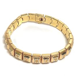 Pulsera de tenis Nanogram Louis Vuitton Dorado