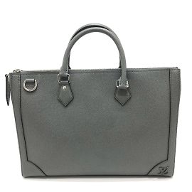 Louis Vuitton Taiga Slim Briefcase Brown