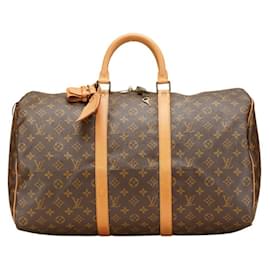 Louis Vuitton-Louis Vuitton Keepall Bandouliere 50-Brown
