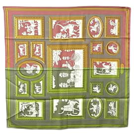 Hermès-Hermès Carré 90-Pink