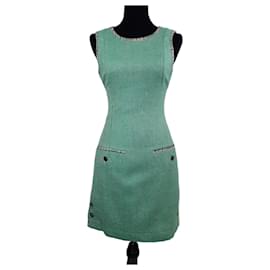 Gianni Versace Robe style mod Versus Versace Vert Vert clair