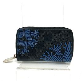 Portafoglio Damier Graphite Louis Vuitton Nero