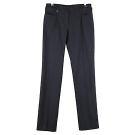 Dolce & Gabbana Schwarze gerade Hose Schwarz