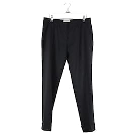 Prada Black wool straight pants Black