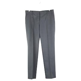 Prada Gray wool straight pants Grey