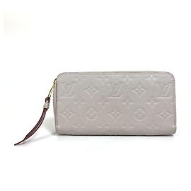 Louis Vuitton Monogram Empreinte Zippy Wallet Brown