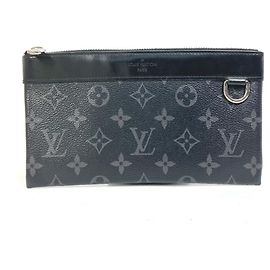 Louis Vuitton Monogram Eclipse Pochette Discovery PM Black Monogram