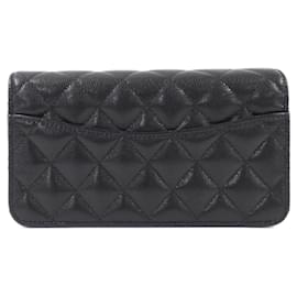Chanel-Chanel Timeless Classic Line AP3744 Phone Case-Black