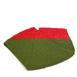 Louis Vuitton-Cachecol Helsinki Damier Louis Vuitton-Vermelho