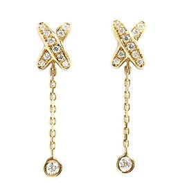Orecchini Mini Lien in oro rosa 18K Chaumet Altro