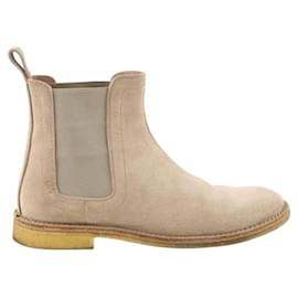 Bottega Veneta Botas de camurça camel Camelo