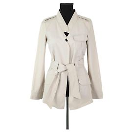 Céline Beige Baumwolljacke Beige