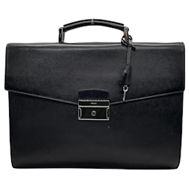 Prada-Prada Dulles Briefcase-Black