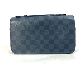 Louis Vuitton Damier Cobalt Long Wallet Navy blue
