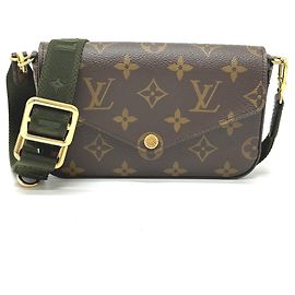 Bolsa de Ombro Monogram Multi Pochette Felicie da Louis Vuitton Marrom