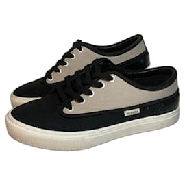 Hermès-Sneakers-Black,Beige
