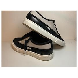 Hermès-Sneakers-Black,Beige