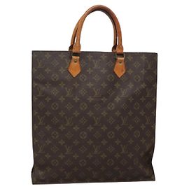 LOUIS VUITTON Bolsa Sac Plat Monogram M51140 LV Auth BA4652 Monograma