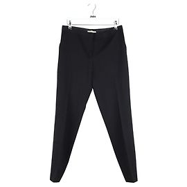 Céline Black wool straight pants Black