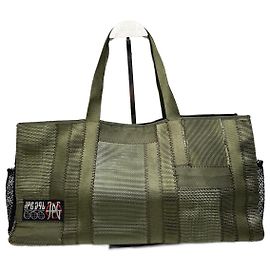 Vintage Jean Paul Gaultier Canvas Tasche grün Grün