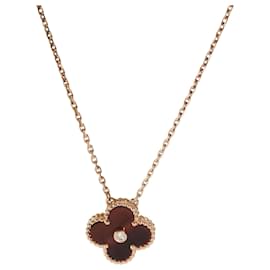 Van Cleef & Arpels Rose Gold Diamond 2017 Limited Edition Vintage Alhambra Penda Other