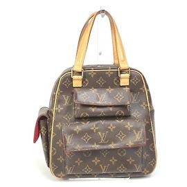 Louis Vuitton Monogram Excentricite Tote Bag Brown