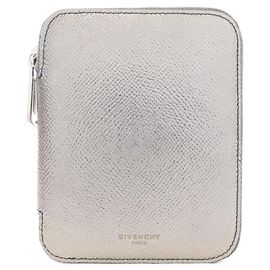 Givenchy Bi-Fold Wallet in Gunmetal Metallic