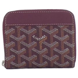 Portamonete Goyard Matignon PM APM ZIP Bordò