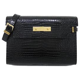 Sac à épaule Manhattan Saint Laurent Noir