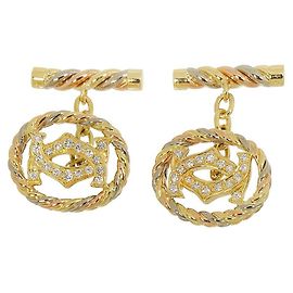 Gemelos de diamante Double C de Cartier Otro