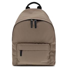 Givenchy-Essential U canvas Backpack-Brown
