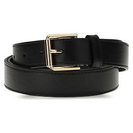 Givenchy Ceinture longue en cuir Noir