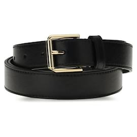 Givenchy Leather long Belt Black