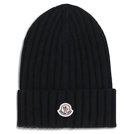 Moncler Wool beanie Hat Black