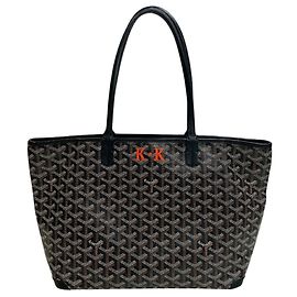 Bolsa Tote Goyard Artois PM em Preto Preto