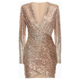 Elie Saab Evening Dress, Sequins Pink Model Pink