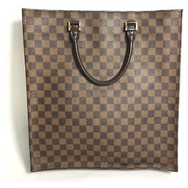 Sac Plat N51140 Damier Louis Vuitton Marron Damier ebène