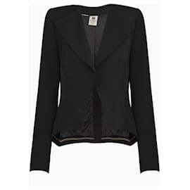 Autre Marque Giacca Ungaro, modello Black Line Nero