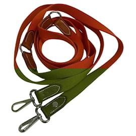 Hermès-Hermès Crossbody Pet Lead-Brown,Orange