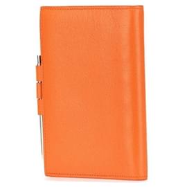 Hermès-Hermès Agenda GM Planner in Orange Epsom Leather-Orange