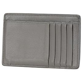 Balenciaga-Carteira de couro cinza Balenciaga-Marrom